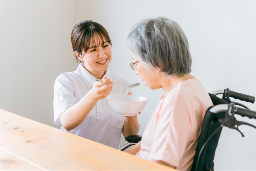 訪問介護をしている訪問介護士